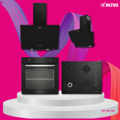 Altus Ankastre set Siyah No 104 ( ALA 310 B - ALA 159 GB - ALA 510 B ) - 1
