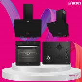Altus Siyah Ankastre Set No 106 ( Ala 321 B - Ala 159 Gb - Ala 510 B) - 1