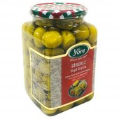 Yöre Biberli Yeşil Zeytin 966 Gr Cam (181-200) - 1