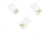 Frisby FNW-RJ4530N  RJ45 CAT5 Konnektör (Gold Plated) - 1