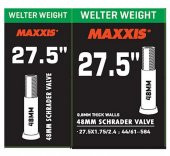 Maxxis Bisiklet İnce Sibop İç Lastik Welter Weight 27.5X1.75/2.4 SV Kalın Sibop 48mm - 1