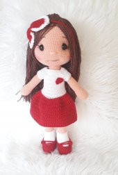 Sevgi Bebek Amigurumi Organik Oyuncak - 2
