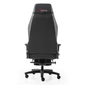 xDrive Fırtına Profesyonel Oyuncu Koltuğu Ayak Uzatmalı Kumaş Gri thumbnail 6