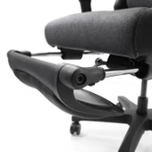 xDrive Fırtına Profesyonel Oyuncu Koltuğu Ayak Uzatmalı Kumaş Gri thumbnail 11