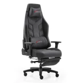 xDrive Fırtına Profesyonel Oyuncu Koltuğu Ayak Uzatmalı Kumaş Gri thumbnail 3