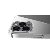 iPhone 15 Pro Max Kılıf Ultra İnce Sert Kamera Çıkıntılı Şeffaf Vonn Kapak - 2
