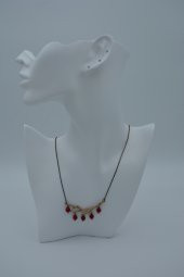 STONEAGE Kolye Mercan Taşlı Ağaç Dalı thumbnail 5