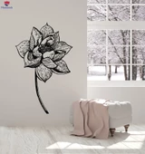 Oturma Odası, Yatak Odası Duvar Sticker Çiçek Kroki Çiçek Mağazası Güzel İç Çıkartmalar - 1