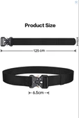 Single Sword Kobra Kemer 125 Cm X 3.8 Cm - Taktik Outdoor ve Koruma Pantolon Kemeri - 5