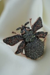 STONEAGE Bayan Yüzük Ayarlanabilir Hayvan Figürlü Zirkon Taşlı thumbnail 1