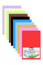 A4 Fon Kartonu 10 Lu 21X29,7 Cm 1 Paket Artlantis 10 Renk Fon Kartonu 21*29,7 1 Paket - 1
