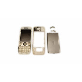 Nokia E55 Kasa Kapak Tuş Takımı E55 Uyumlu Beyaz Renk Orta Kasa Ön Kapak Arka Kapak Tuş Takımı - 5