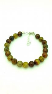 STONEAGE Karma Akik Doğal Taş Bayan Bileklik thumbnail 7