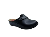 Elegance 122 Kadın Siyah Burnu Kapalı Terlik thumbnail 2