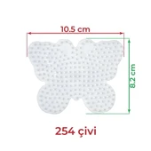 Hama Boncuk Midi Tabla - Kelebek (HA298) - 3