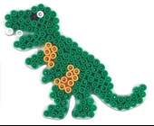 Hama Boncuk Midi Tabla - Küçük Dinozor (HA322) - 2