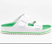 BENETTON 1322 Beyaz Erkek Terlik - 2