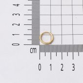 Altın Halka Küpe 14 Ayar 1 cm. Çaplı thumbnail 5