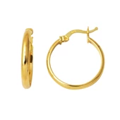 14 Ayar 2,5 cm. Çaplı Klasik Halka Küpe thumbnail 1