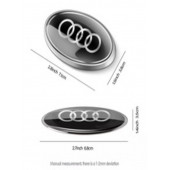 AUDI S LİNE LOGO BAGAJ VE ÇAMURLUK DAMLA STICKER (2 ADET ) thumbnail 2
