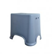 Geseus Banyo Taburesi Çok Amaçlı Tabure Kaymaz Ayakalı Max-140kg Taşıma Kapasitesi-Antrasit-5171-84A - 4