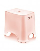 Geseus Banyo Taburesi Çok Amaçlı Tabure Kaymaz Ayakalı Max-140kg Taşıma Kapasitesi-Pembe-5171-84P - 1
