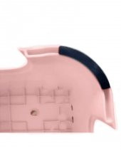 Geseus Banyo Taburesi Çok Amaçlı Tabure Kaymaz Ayakalı Max-140kg Taşıma Kapasitesi-Pembe-5171-84P - 4