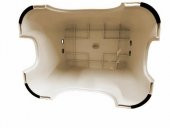 Geseus Banyo Taburesi Çok Amaçlı Tabure Kaymaz Ayakalı Max-140kg Taşıma Kapasitesi-Bej-5171-84B - 6