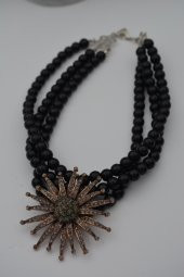 STONEAGE Bayan Güneş Kolye Özel Tasarım thumbnail 1