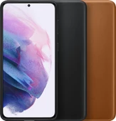 Samsung Galaxy S21+ 5G EF-VG996 Leather Cover Hakiki Deri Kılıf - 1