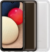 Samsung Galaxy A02s Soft Clear Cover Yumuşak Şeffaf Kılıf EF-QA025T - 1