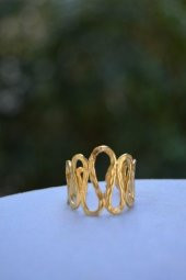 STONEAGE Özel Tasarım Ayarlanabilir Kadın Yüzük thumbnail 2