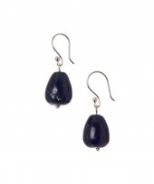 STONEAGE Bayan Gümüş Küpe Lapis Lazuli Sevgiliye Hediye - 3