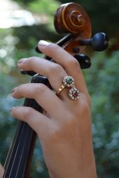 STONEAGE Papatya Ayarlanabilir Kadın Yüzük thumbnail 8