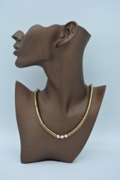 STONEAGE Hematit ve İnci İle Tasarlanan Şifa Kolyesi thumbnail 6