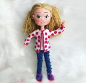 Şirin Cemre Bebek Amigurumi Organik Oyuncak - 1