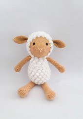 Kuzucuk Uyku Arkadaşı Amigurumi Organik Oyuncak - 1