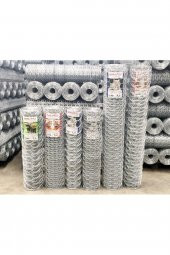 Bahçe Çit Teli 120 Cm Yükseklik 20 Metre Uzunluk 1,7 Mm 7x7 Göz Aralığı - 1