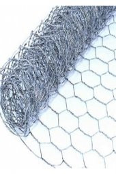 120 Cm, 7x7 Göz Aralıklı Örgülü Çit Teli 1,6 Mm Kalınlığında - 1