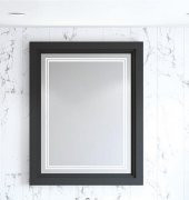 Denko Helena 100 cm MDF Antrasit Gri  Banyo Dolabı Aynalı Üst Modülü thumbnail 1