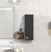 Denko Oris 40cm MDF Patara Bronz Banyo Boy Dolabı thumbnail 1