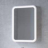 Denko Taylan 85 cm MDF Beyaz Banyo Dolabı Aynalı Üst Modülü thumbnail 1