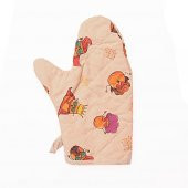 Molinella Yanmaz Kapitone Duck Kumaş Renkli Fırın Eldiveni 20x27 cm Tekli - 4
