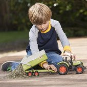 Dickie Claas Ares Römorklu Traktör 57cm Dickie Claas Ares Set Tractor - 4