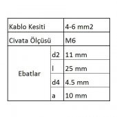 GCU 6006 Çata Uçlu Kablo Ucu 100 Adet - 3
