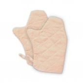 Molinella Yanmaz Kapitone Duck Kumaş Renkli Çift Fırın Eldiveni 20x27 cm - 1