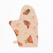 Molinella Yanmaz Kapitone Duck Kumaş Renkli Fırın Eldiveni 20x27 cm 10lu Paket - 6