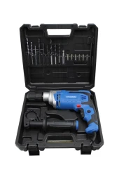 Hyundai Hp810set 810W Darbeli Matkap Pls.çanta+16 Parça Uç Set - 1