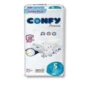Confy Premium 5 Numara Bebek Bezi Junior 11 - 18 KG 120 Adet thumbnail 2