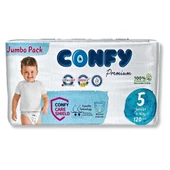 Confy Premium 5 Numara Bebek Bezi Junior 11 - 18 KG 120 Adet thumbnail 1